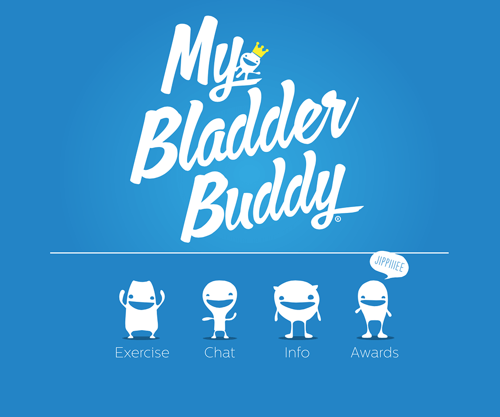 Home screen of the bladder application